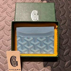 Light blue Designer Wallet Cardholder